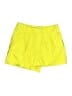 Alice + Olivia Solid Yellow Shorts Size 6 - photo 1