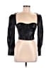 NBD Black Long Sleeve Top Size S - photo 1