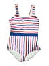 Lands' End Stripes Blue One Piece Swimsuit Size 16 - photo 1