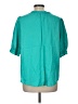 Westbound 100% Lyocell Teal Short Sleeve Blouse Size L - photo 2