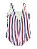 Lands' End Stripes Blue One Piece Swimsuit Size 16 - photo 2