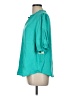 Westbound 100% Lyocell Teal Short Sleeve Blouse Size L - photo 5