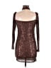 ASOS LUXE Brown Cocktail Dress Size 2 - photo 2