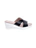 Jeossy Black Wedges Size 7 1/2 - photo 1