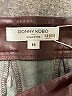 Ronny Kobo 100% Polyester Brown Casual Pants Size 14 - photo 4