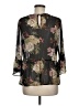 Chenault 100% Polyester Black 3/4 Sleeve Blouse Size M - photo 2