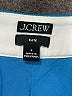 J.Crew Color Block Blue Linen Pants Size 4 - photo 8