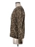 Rena Rowan Animal Print Gold Wool Pullover Sweater Size M - photo 5