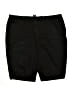 George Solid Black Cargo Shorts Size 18 - photo 1