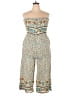Angashion Print Teal Romper Size XL - photo 1