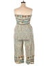 Angashion Print Teal Romper Size XL - photo 2