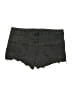 No Boundaries Hearts Black Denim Shorts Size 13 - photo 2