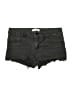No Boundaries Hearts Black Denim Shorts Size 13 - photo 1