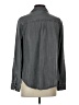 Intro 100% Lyocell Gray Long Sleeve Blouse Size S - photo 2