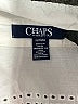 Chaps 100% Cotton Ivory Sleeveless Button-Down Shirt Size XL - photo 7