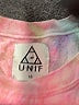 UNIF 100% Cotton Tie-dye Pink Sweatshirt Size XS - photo 7