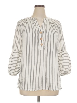 Sara Michelle 3/4 Sleeve Blouse
