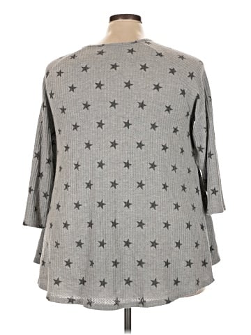 Kim & Cami 3/4 Sleeve T-Shirt (view 2)
