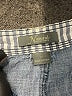 Natural Reflections Plaid Blue Denim Shorts Size 12 - photo 3