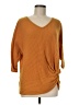 Perceptions Woman Orange Yellow Pullover Sweater Size M (estimated) - photo 1