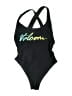 Volcom Graphic Black One Piece Swimsuit Size S - photo 1