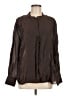 Zara Brown Long Sleeve Blouse Size M - photo 1
