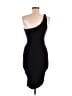 Missguided Solid Black Cocktail Dress Size 6 - photo 2