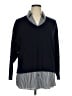 Adrianna Papell Blue Pullover Sweater Size 1X - photo 1