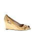 Stuart Weitzman Gold Wedges Size 9 - photo 1