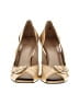Stuart Weitzman Gold Wedges Size 9 - photo 2