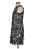 Eliza J 100% Polyester Tweed Gray Cocktail Dress Size 2 - photo 5
