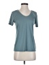 Athletic Works 100% Polyester Teal Active T-Shirt Size XS - photo 1