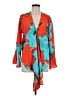 On The Road... 100% Rayon Orange Kimono Size M - photo 1