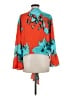On The Road... 100% Rayon Orange Kimono Size M - photo 2