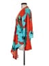 On The Road... 100% Rayon Orange Kimono Size M - photo 5