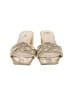 Vince Camuto 100% Leather Gold Sandals Size 9 1/2 - photo 2