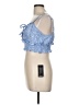 Blush 100% Polyester Blue Sleeveless Blouse Size L - photo 5