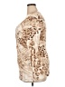 Jaclyn Smith Animal Print Tan Kimono Size 2X - photo 5