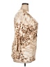 Jaclyn Smith Animal Print Tan Kimono Size 2X - photo 4