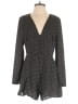 Harlyn 100% Polyester Hearts Gray Romper Size S - photo 1