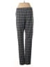 Tahari Plaid Black Casual Pants Size M - photo 2