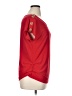 AUW Red Short Sleeve Top Size XL - photo 4