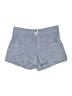 Athleta 100% Linen Blue Shorts Size 16 - photo 1