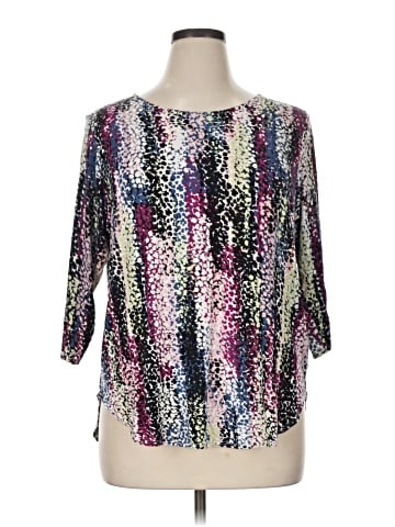 Philosophy Republic Clothing 3/4 Sleeve Blouse (view 1)