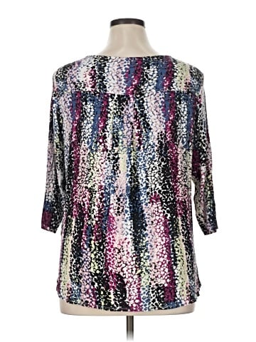Philosophy Republic Clothing 3/4 Sleeve Blouse (view 2)