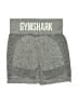 Gymshark 100% Nylon Chevron-herringbone Gray Athletic Shorts Size M - photo 2
