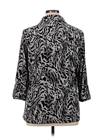 JM Collection 3/4 Sleeve Blouse (view 2)