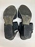 Eileen Fisher 100% Leather Black Sandals Size 7 1/2 - photo 4