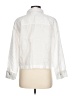 Sigrid Olsen 100% Linen Ivory 3/4 Sleeve Button-Down Shirt Size L - photo 2