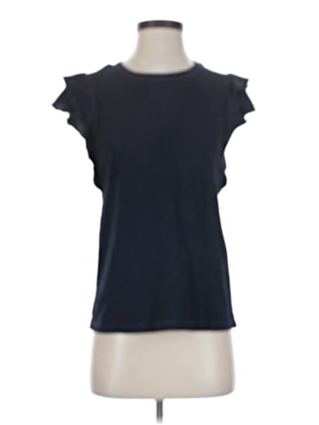 Veronica Beard Jeans Short Sleeve Top (view 1)